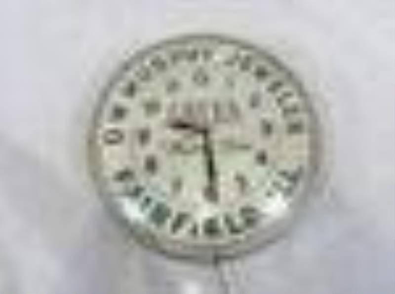 Gruen Watch Co. Advertising clock