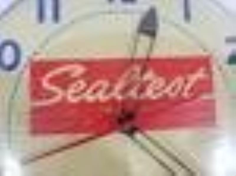 Sealtest advertising clock
