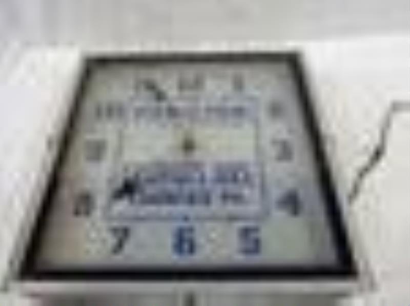 Hamilton Fine Watches advertising clock
