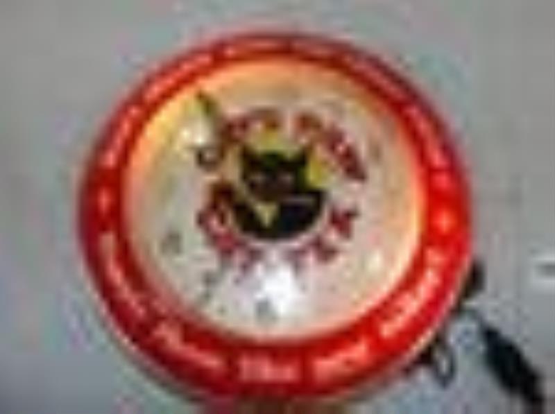 Great 1950's Cat's Paw Cat-Tex heels & soles clock