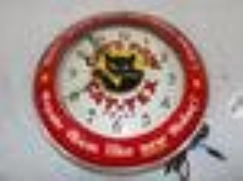Great 1950's Cat's Paw Cat-Tex heels & soles clock