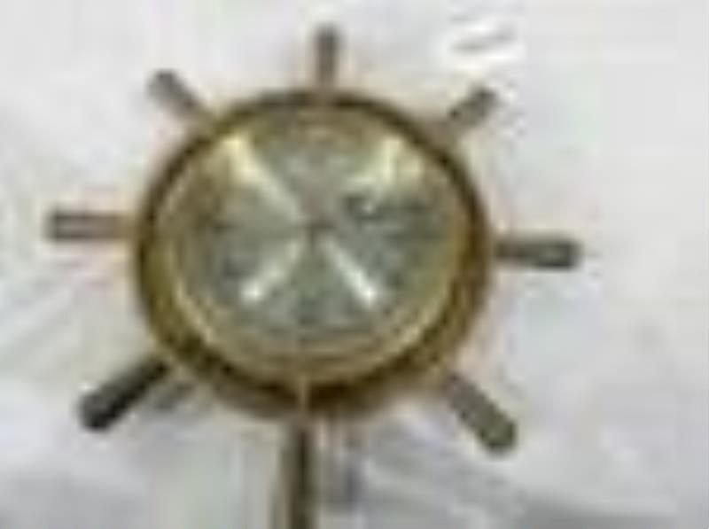 Brass Bell Clock Co. Nautical clock