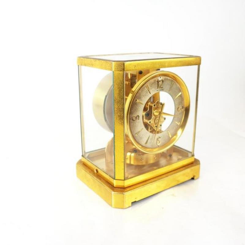 Le Coultre Gilt Metal Atmos Clock