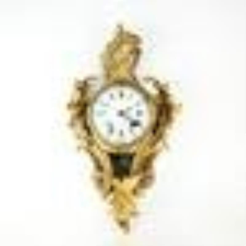 Denis Masson Bronze Cartel Clock
