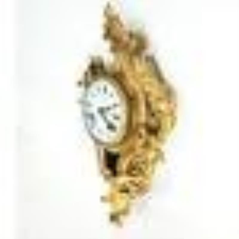 Denis Masson Bronze Cartel Clock