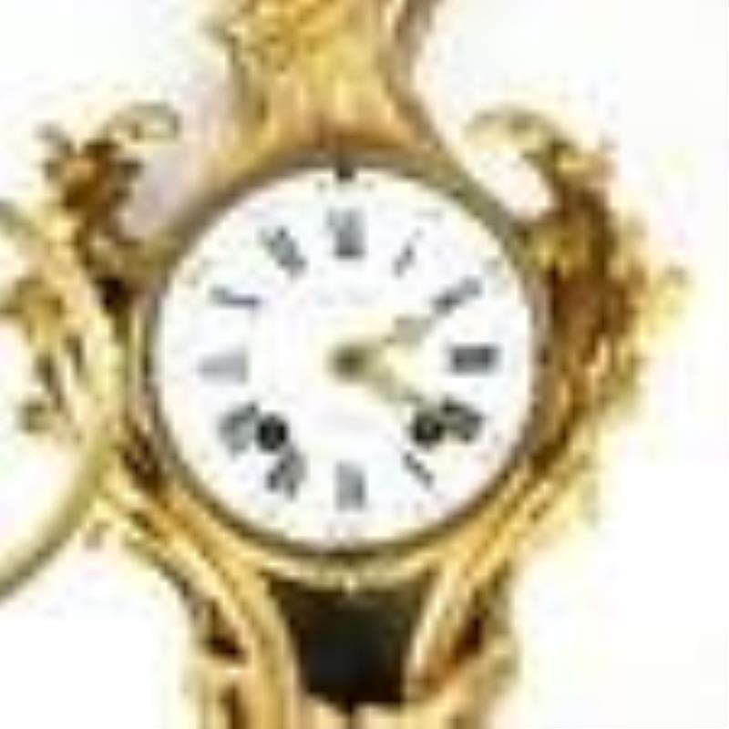 Denis Masson Bronze Cartel Clock