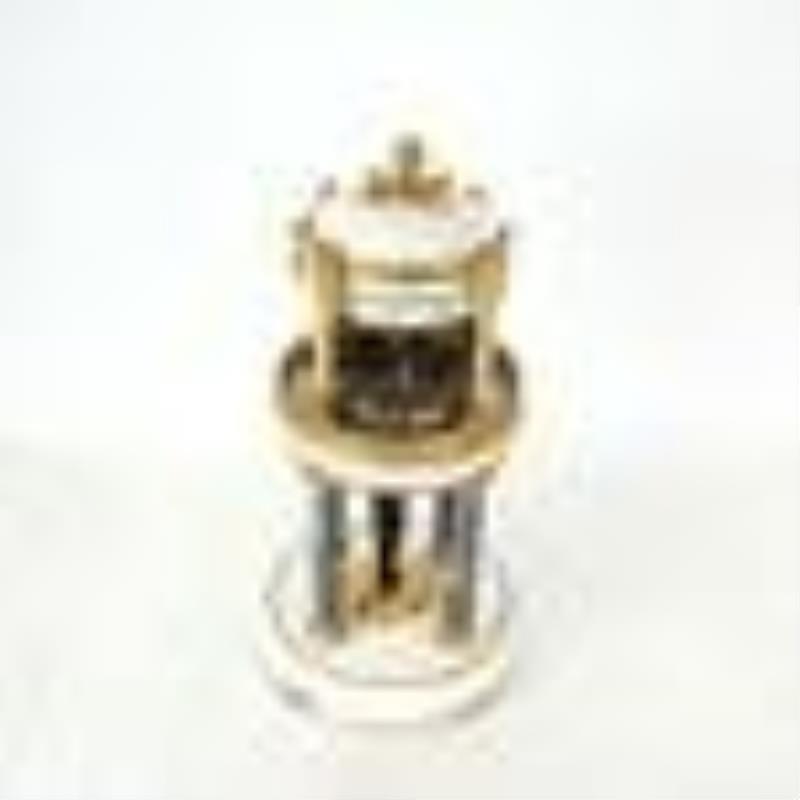 Neoclassical Gilt Bronze & Marble Annular Clock