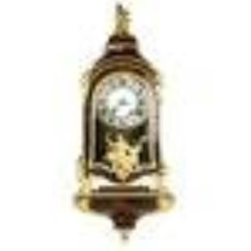Regence Gilt Bronze & Tortoiseshell Bracket Clock