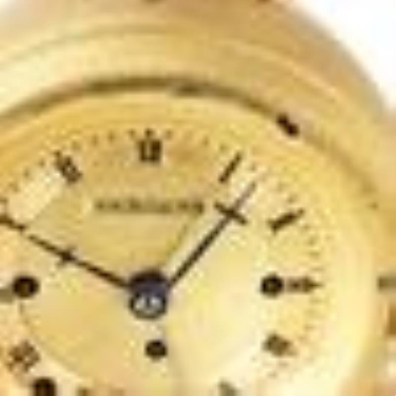 Neoclassical Gilt Bronze & Malachite Clock