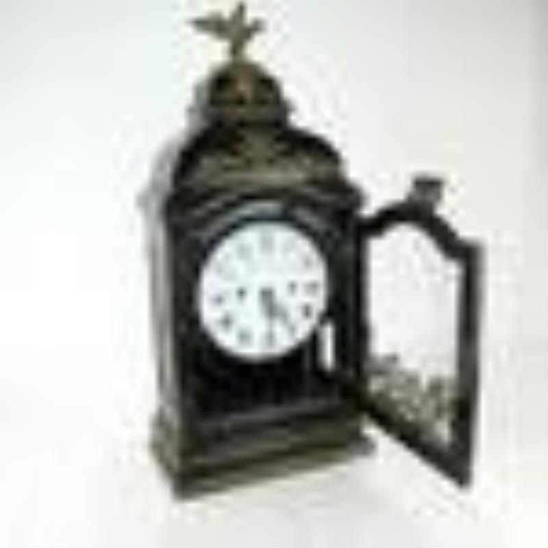 Louis Philippe Gilt & Ebonized Bracket Clock