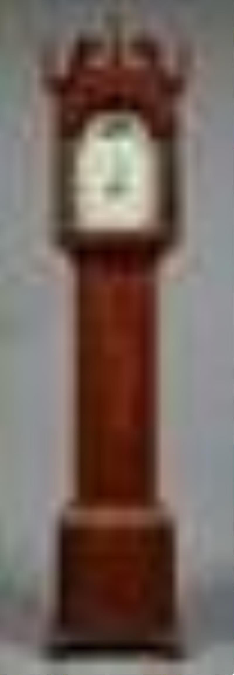 Chippendale Mahogany Tall Case Clock