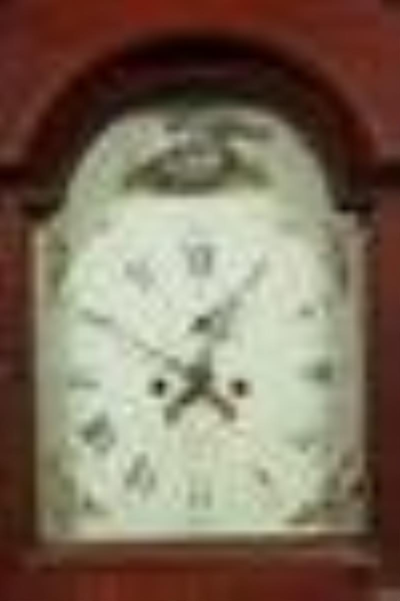 Chippendale Mahogany Tall Case Clock