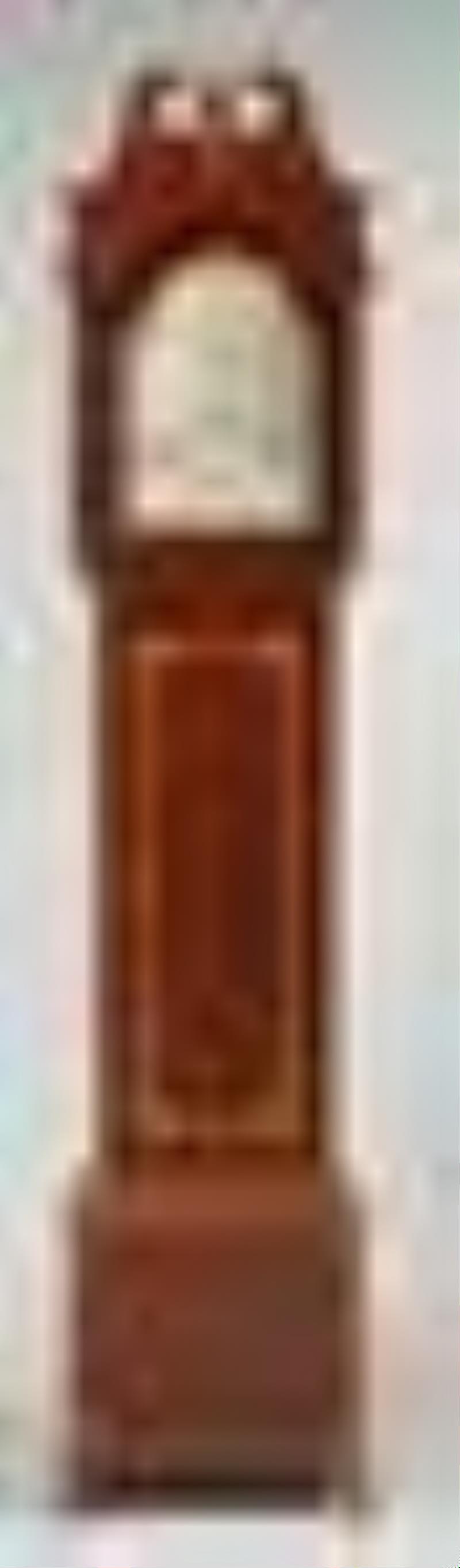 Federal Inlaid Mahogany Musical Tall Case Clock