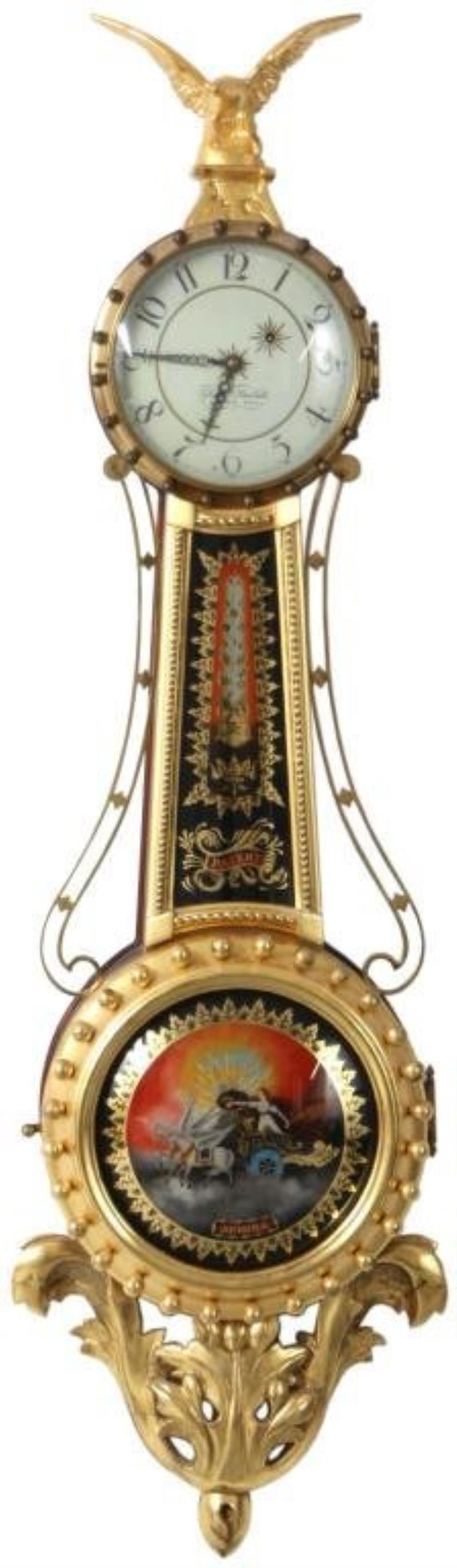 Stennes Girandole Banjo Clock