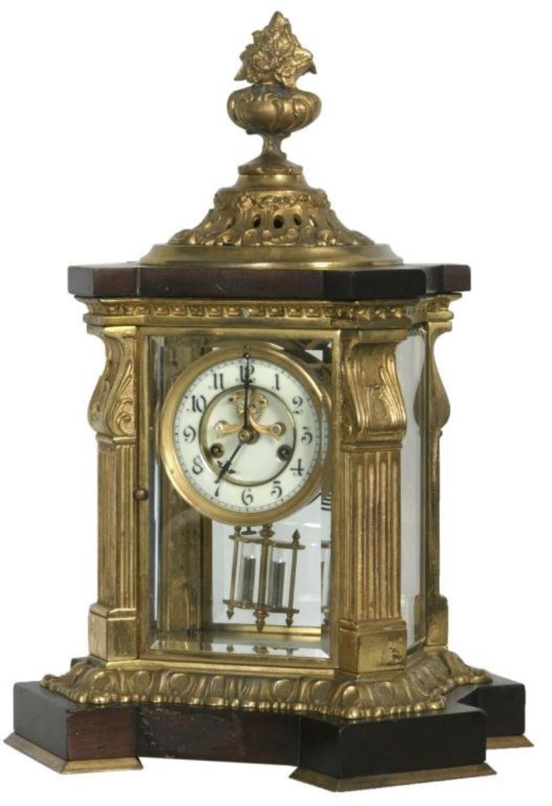 Waterbury “Paris” Crystal Regulator Clock