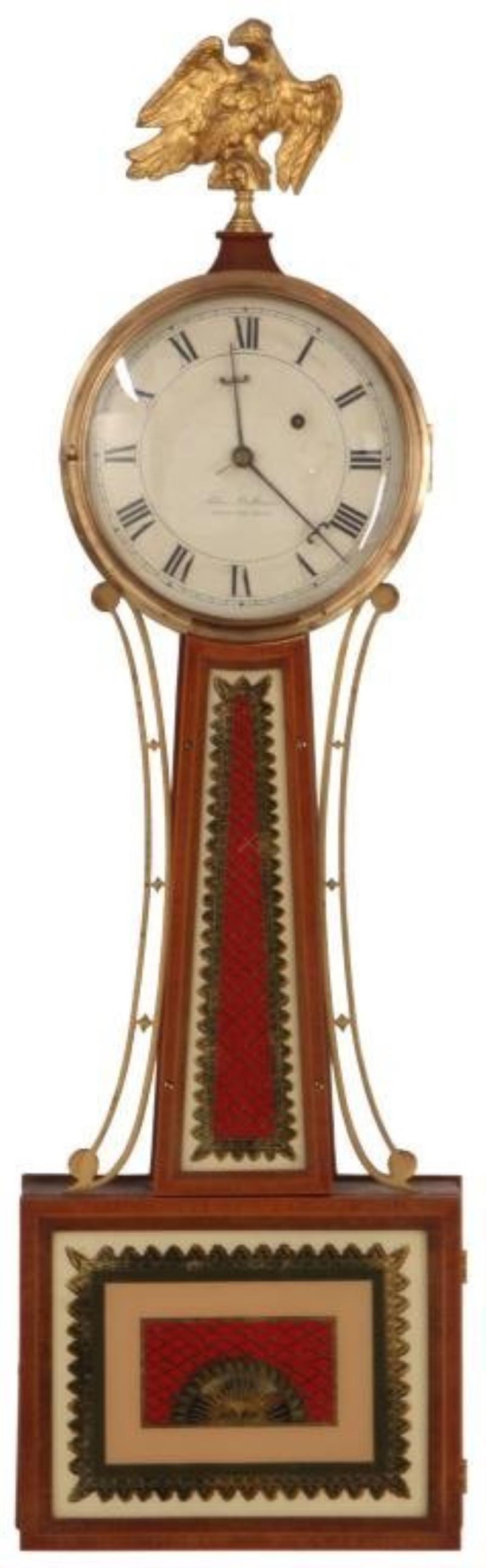 Elmer O. Stennes Banjo Clock