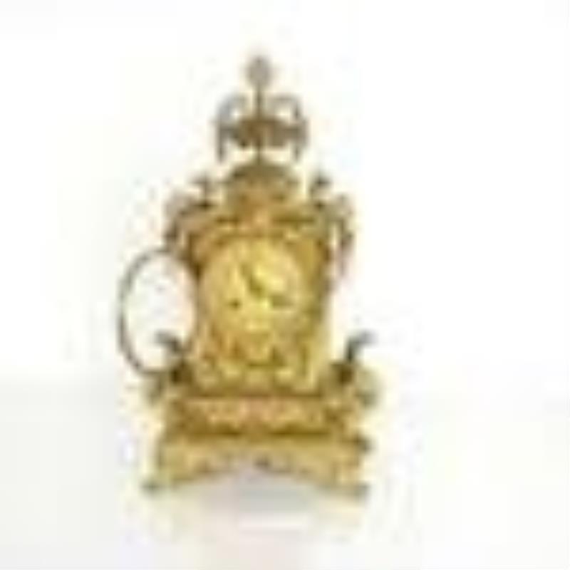 Bronze Dore Mantel Clock