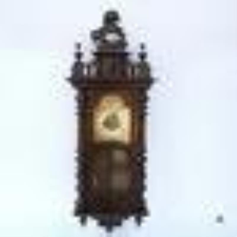 Victorian Wall Regulator Clock