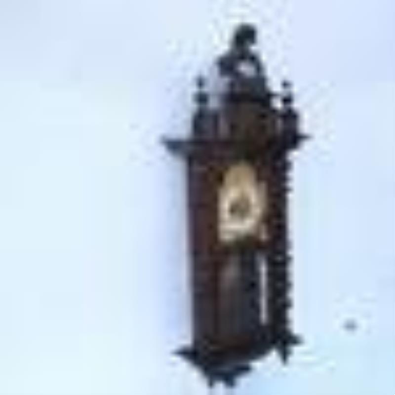 Victorian Wall Regulator Clock