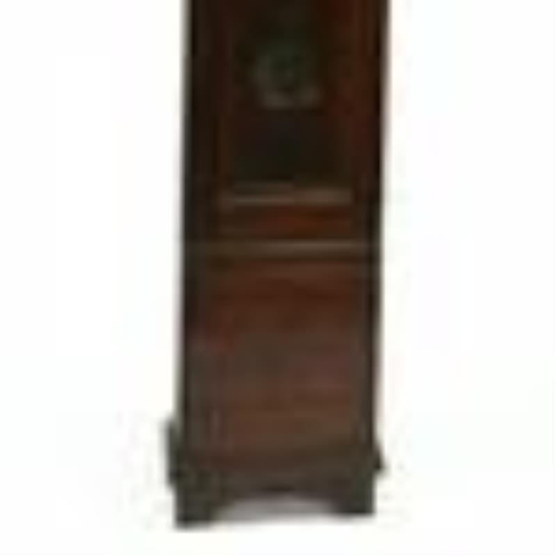 Antique French Painted Pine Tall Case Clock