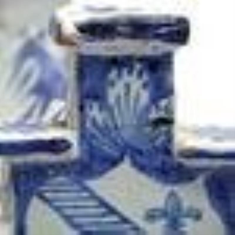 Continental Delft Clock