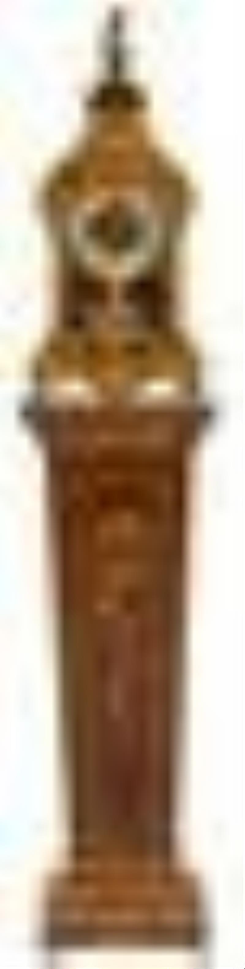 In the Style of Tiffany and Co. Clock on Pedestal