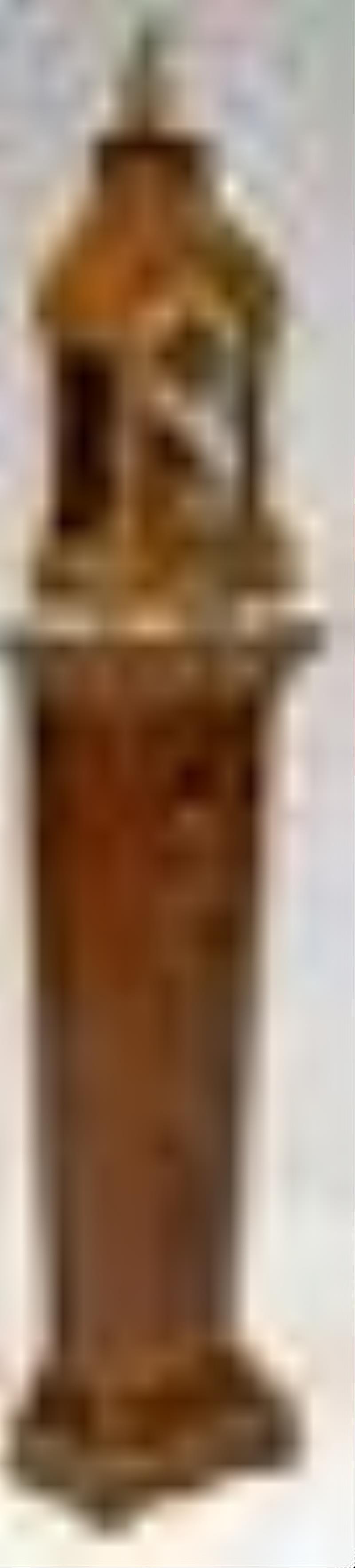 In the Style of Tiffany and Co. Clock on Pedestal