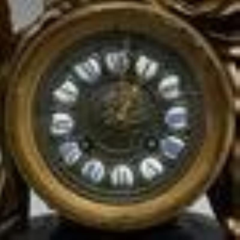 After Tiffany and Co., Art Nouveau Mantle Clock