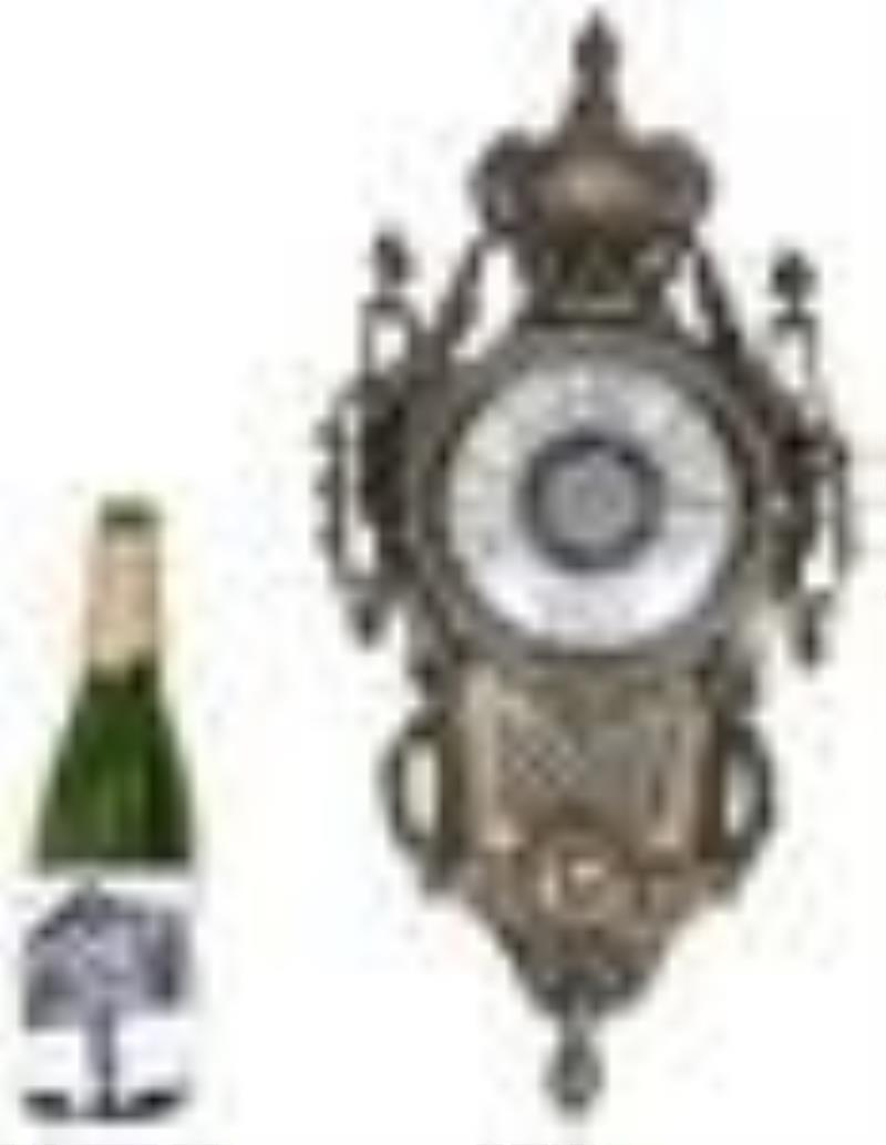Hollywood Regency Style Clock