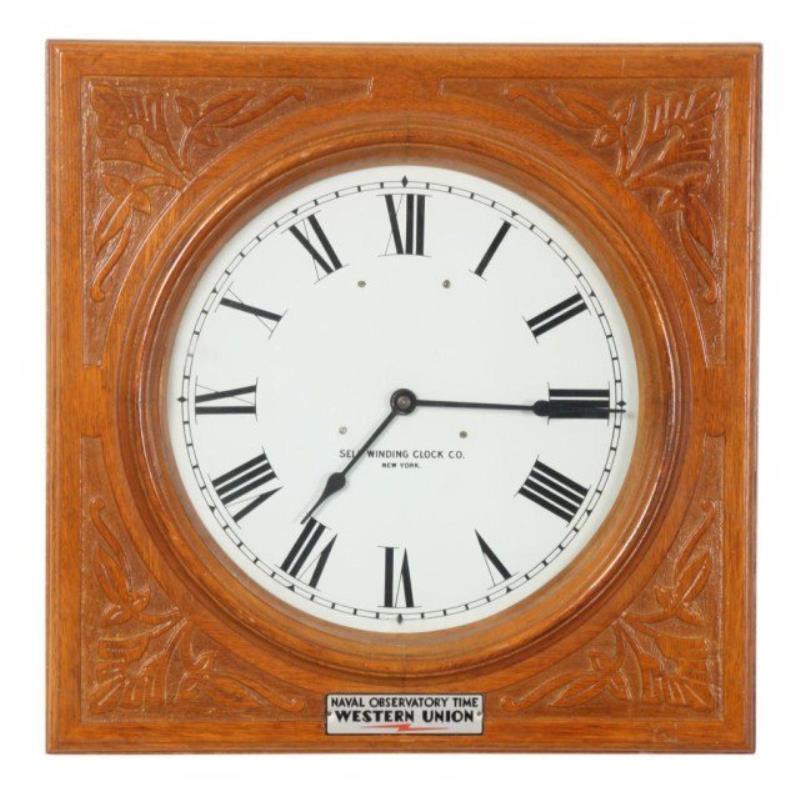 Self Winding Western Union Clock