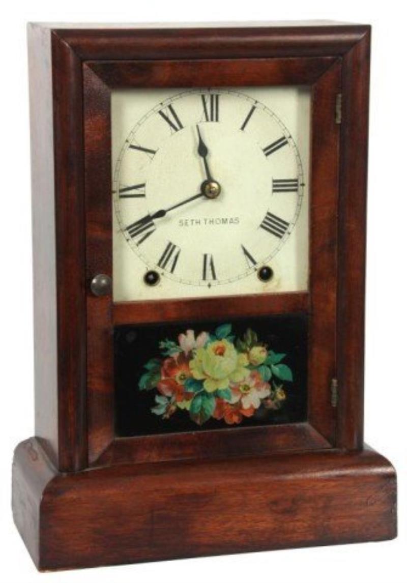 Seth Thomas Mahogany Cottage Clock