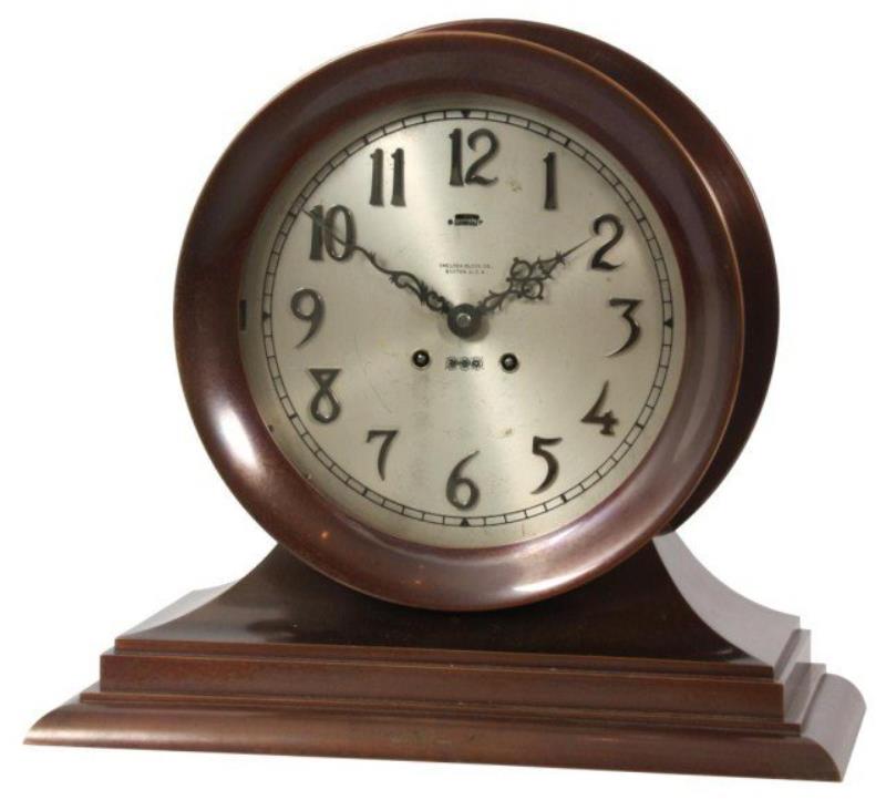 Chelsea 8.5 in. Admiral Desk Clock