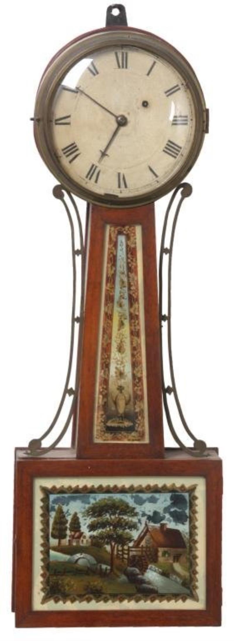 American Weight Driven Banjo Clock