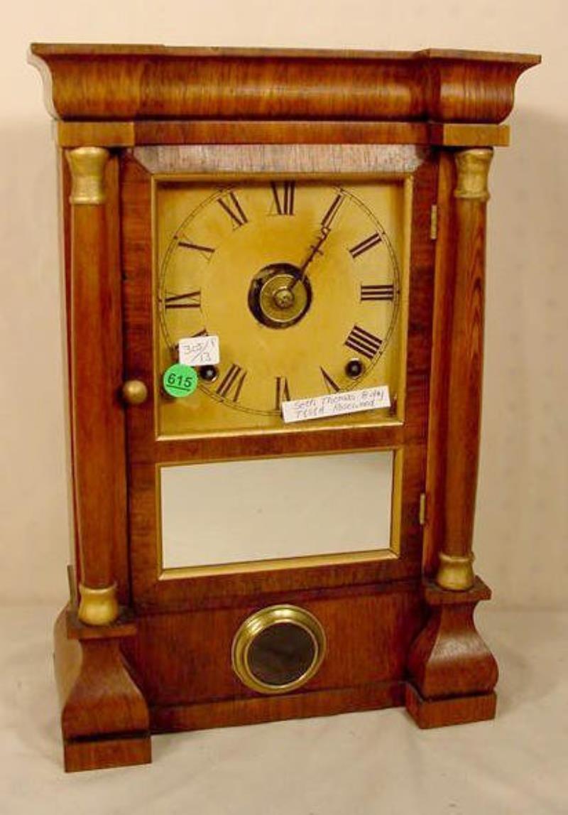 Seth Thomas Shelf Clock w/ Alarm in Rosewood