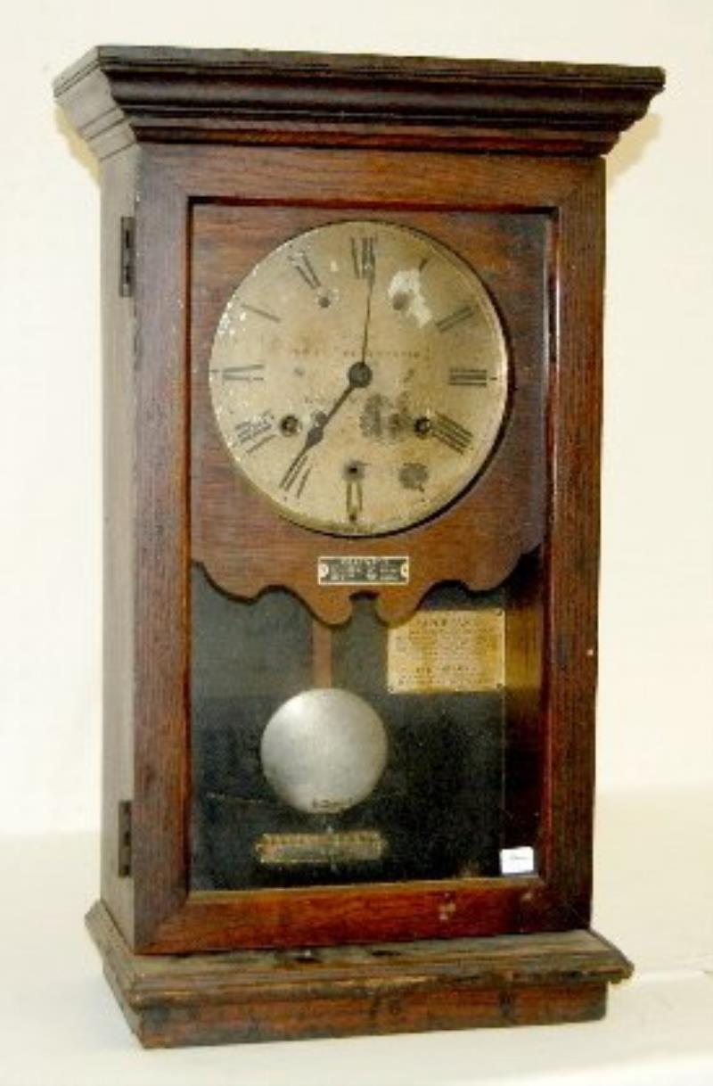 Simplex Time Recorder Wall Clock