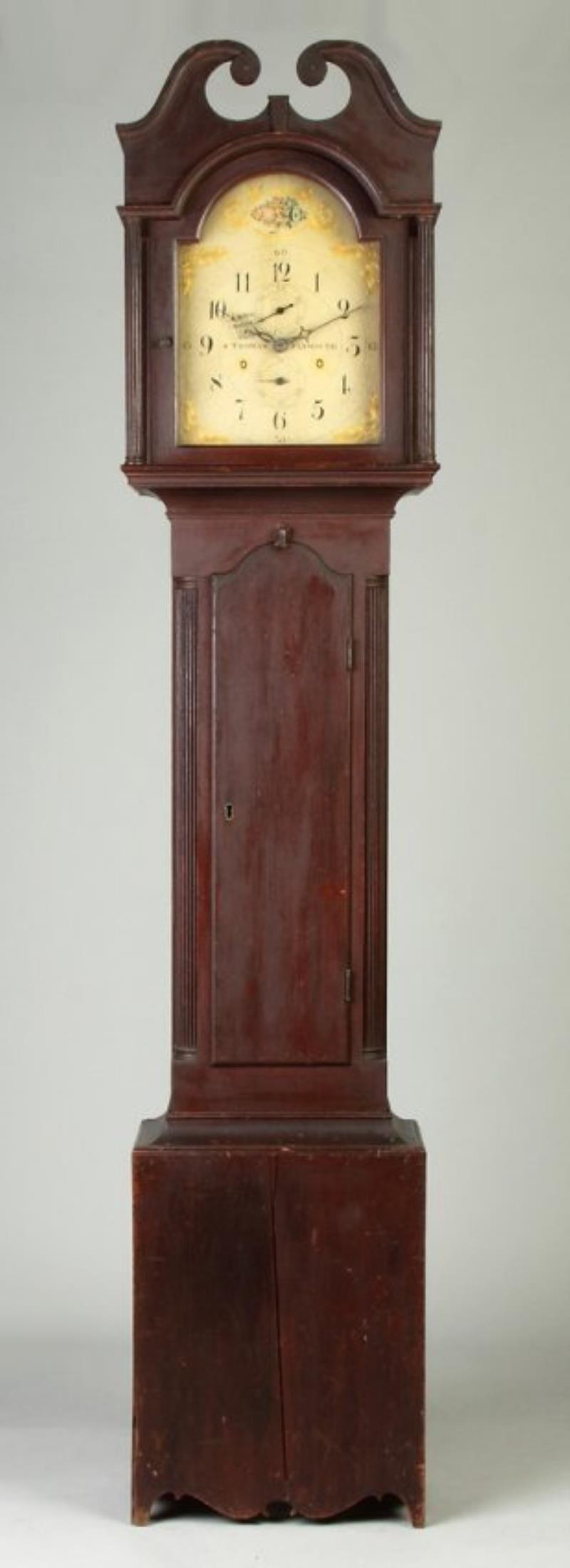 Seth Thomas Cherry Tall Case Clock