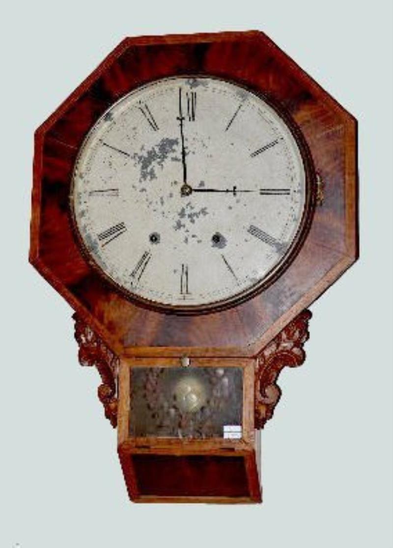 Terhune & Botsford Drop Octagon Wall Clock