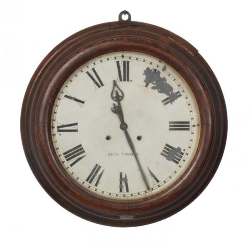 18 in. Seth Thomas 30 Day Gallery Clock