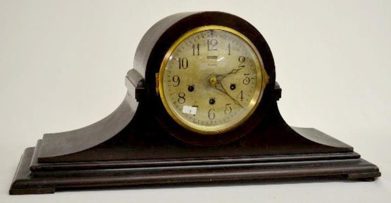 Ansonia Tambour WMC Chiming Mantel Clock