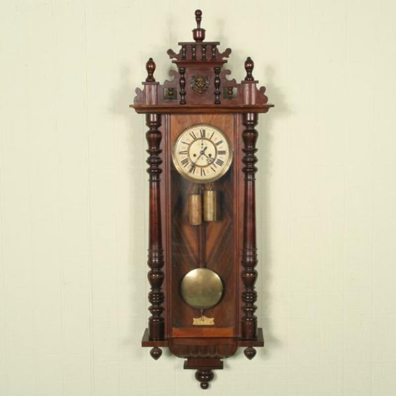 Victorian Vienna regulator wall clock