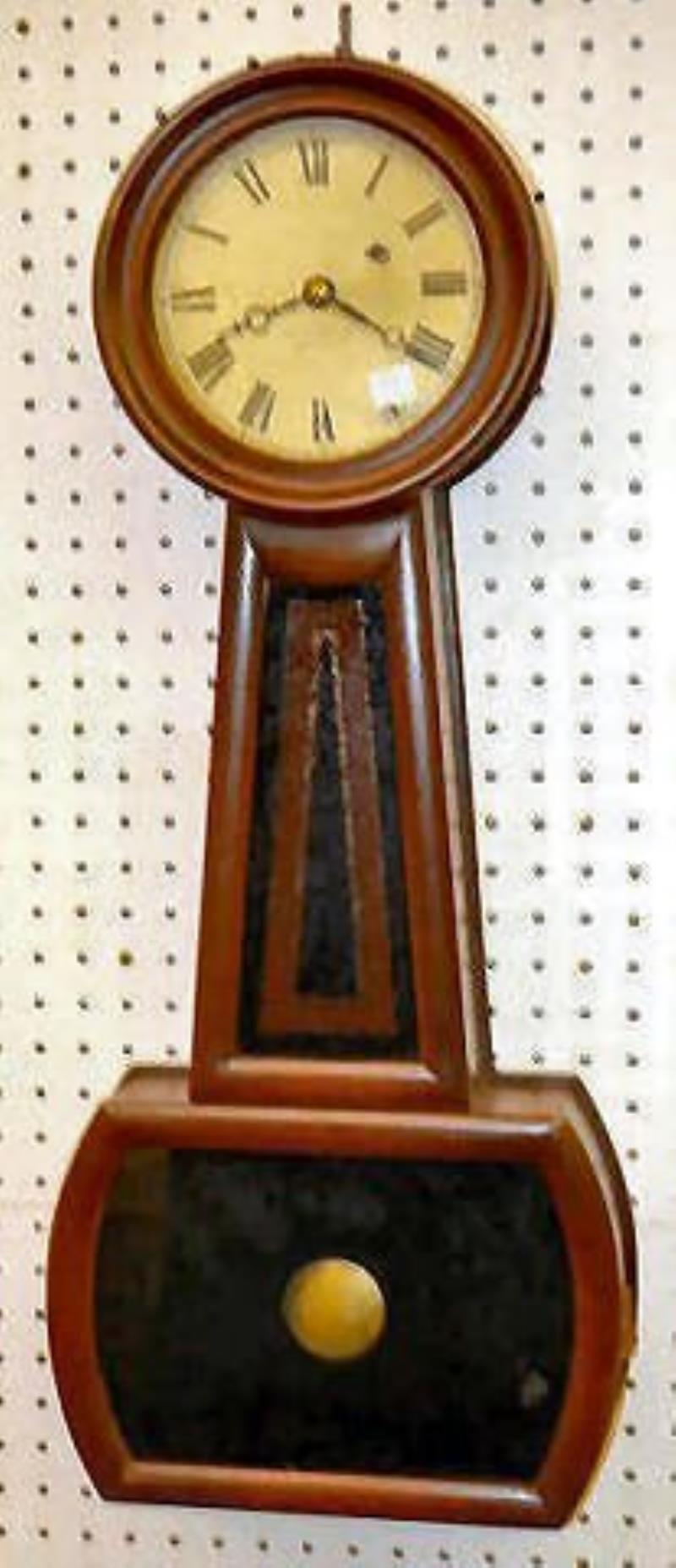 J. E. Caldwell Weight Driven Banjo Clock