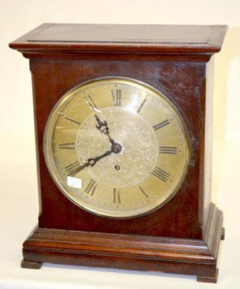 Single Fusee Antique Bracket Clock