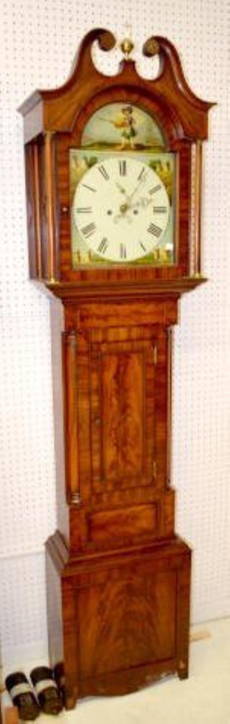 English T&S 8 Day Tall Case Clock