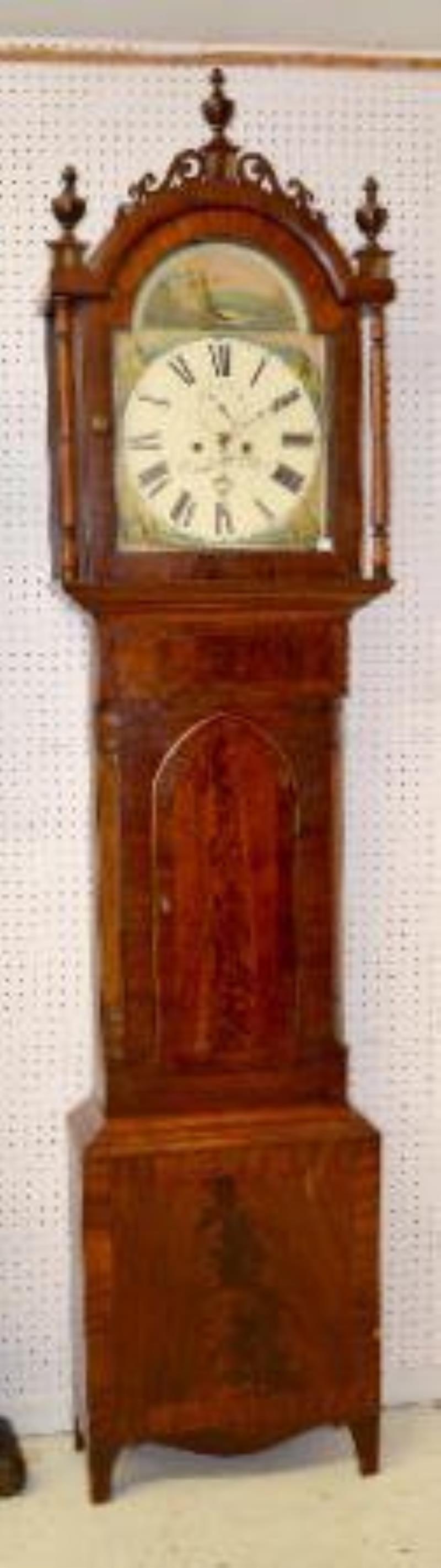 English T&S 8 Day Tall Case Clock