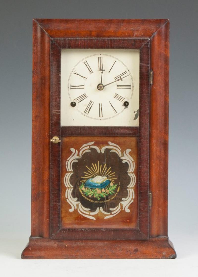 Smith & Goodrich Miniature Reverse Ogee Shelf Clock
