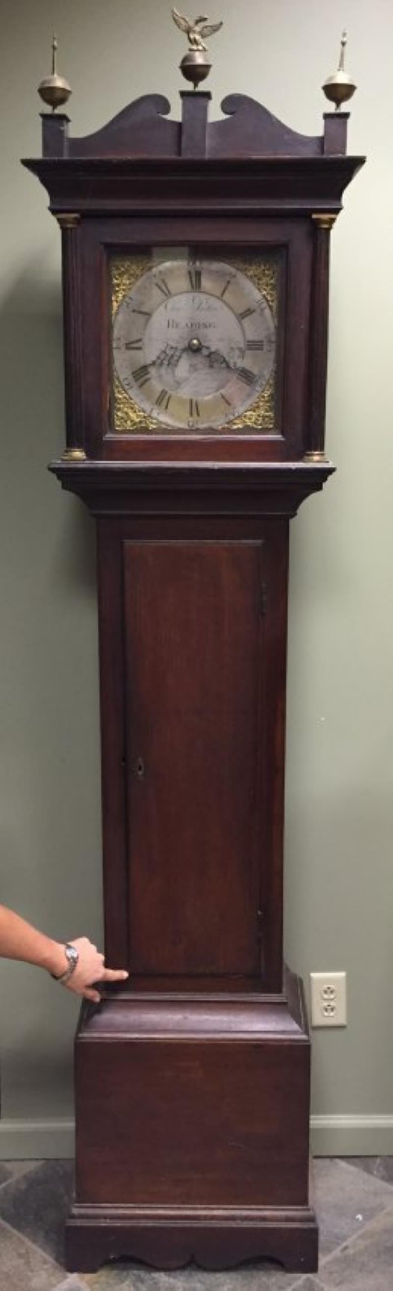 Cha. Packer, Reading Tall Case Clock