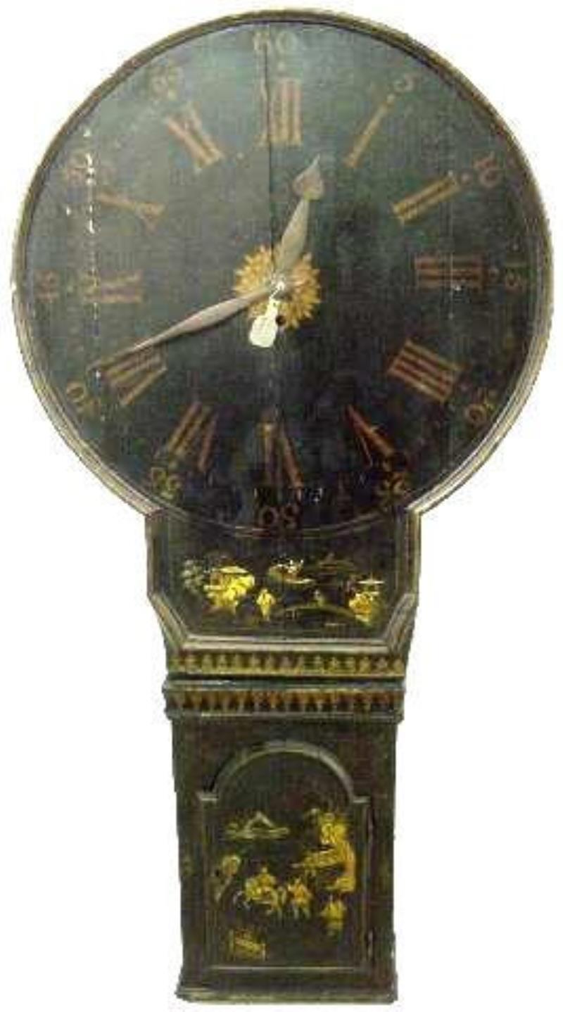 Act Of Parliament Chinoiserie Wall Clock