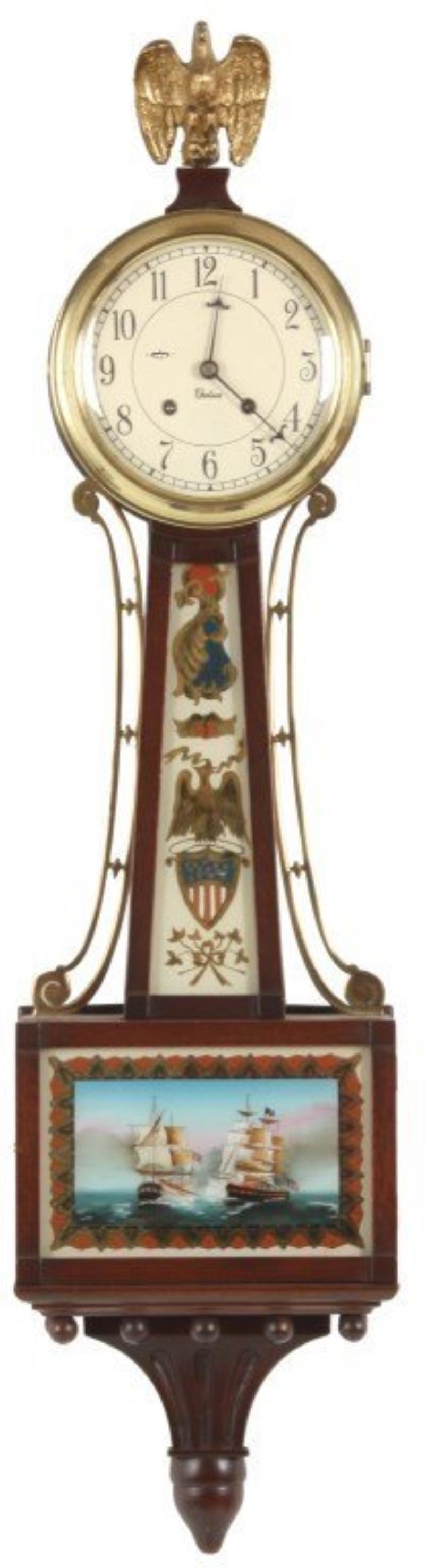 Chelsea Spring Driven Ships Bell Banjo Clock