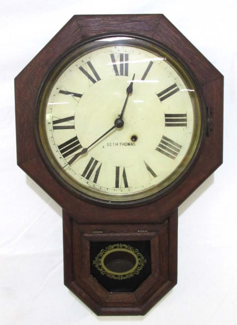 Seth Thomas Schoolhouse Regulator Clock