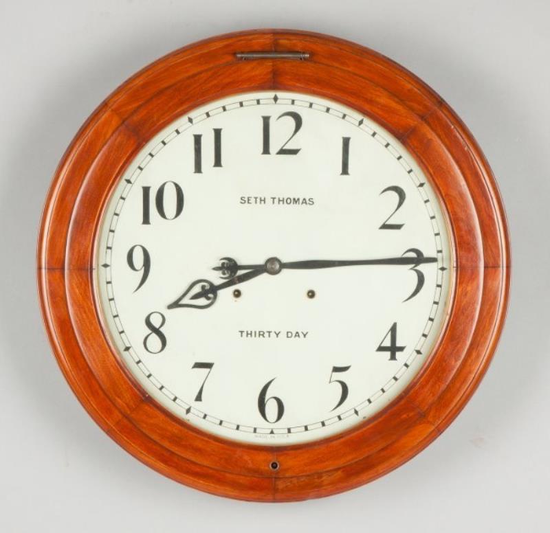 Seth Thomas Arcade Clock